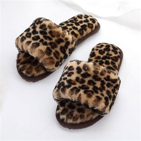 leopard slippers|leopard slippers for women.